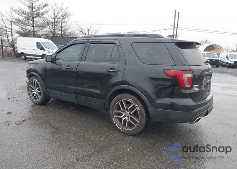 2017 Ford Explorer Sport из США, поврежденный, VIN 1FM5K8GT2HGE31324